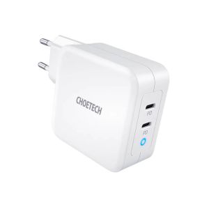 Choetech PD6008 Dual USB-C stekker + USB C kabel