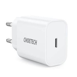Choetech Q5004 18W USB-C stekker wit